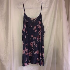 PURPLE ELEGANT CHERRY BLOSSOM DRESS
